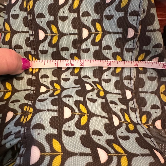 Nicky James EUC Elephant print backpack top handle purse - Picture 15 of 16